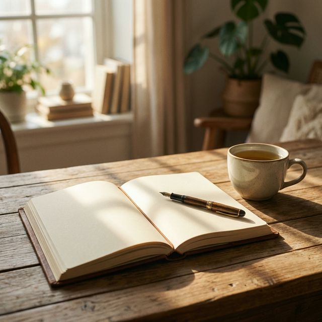 Jurnalul ca spațiu de conectare cu sine: Exercițiu blând pentru anxietate